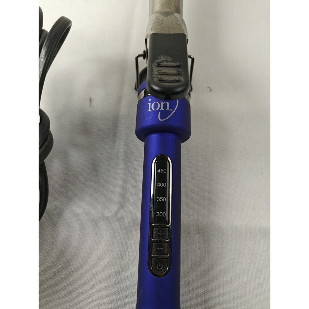 Ion Titanium Pro Curling Iron 1-1/2 in Maximum Curl Retention Purple